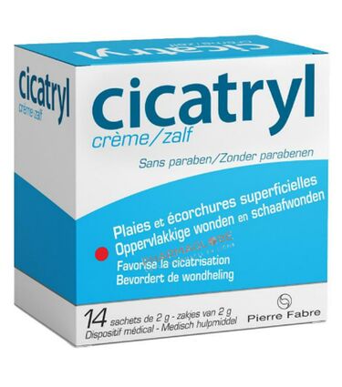 cicatryl-creme-boite-14-sachets-2gr-pierre-fabre-plaies-coupures-superficielles-cicatrisation-pharmacie-pharmaglobe.lu