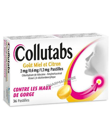 collutabs-gout-miel-citron-boite-36-pastilles-sucer-contre-maux-gorge-pharmacie-pharmaglobe.lu
