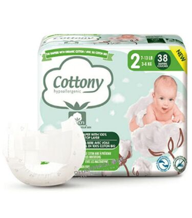cottony-couches-bebe-coton-bio-boite-38-pieces-cottony-taille-2-3-6-kg-pharmacie-pharmaglobe.lu