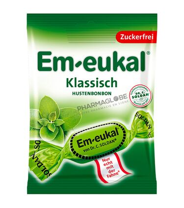 Em-eukal-Klassisch-Hustenbonbons-Zuckerfrei-Sachet-75-g-Bonbons-Classic-Sans-Sucre-Contre-la-Toux-pharmaglobe.lu
