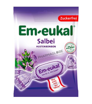 Em-eukal-Salbei-Zuckerfrei-Sachet-75-g-Bonbons-Sauge-Sans-Sucre-Contre-la-Toux-pharmaglobe.lu
