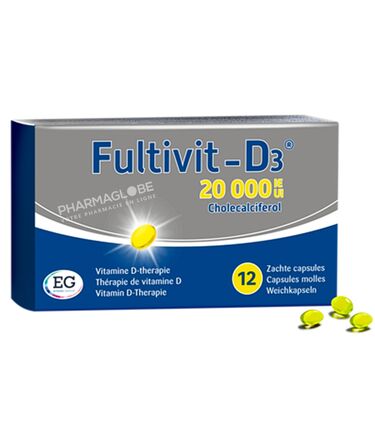 FULTIVIT-D3-20000-UI-12-CAPSULES-vitamine-D-pharmaglobe.lu