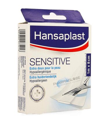 HANSAPLAST-SENSITIVE-1-M-par-8-CM-2424-pansement-a-decouper-extra-doux-pour-la-peau-hypoallergenique-pharmaglobe.lu