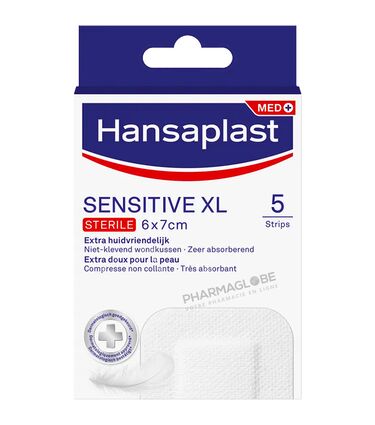 HANSAPLAST-ULTRA-SENSITIV-XL-5-STRIPS-5-pansements-sterile-6-par-7-cm-extra-doux-pour-la-peau-pharmaglobe.lu