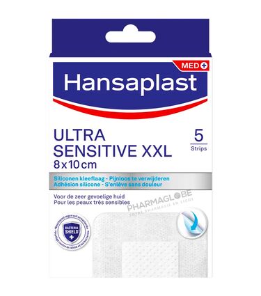 HANSAPLAST-ULTRA-SENSITIV-XXL-5-STRIPS-5-pansements-8-par-10-cm-peaux-tres-sensibles-sans-douleur-pharmaglobe.lu