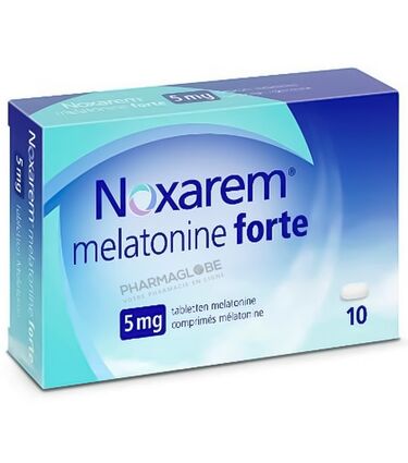 NOXAREM-MELATONINE-FORTE-5-MG-10-Comprimes-faciliter-endormissement-pharmaglobe.lu