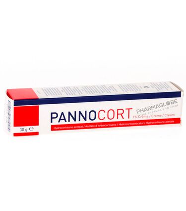 PANNOCORT-1-pour-cent-CREME-30-G-hydrocortisone-inflammation-peau-pharmaglobe.lu