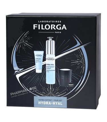 FILORGA-XMAS-BOX-HYDRA-2023-Coffrets-cadeaux-noel-2023-hydratation-serum-repulpant-pharmaglobe.lu