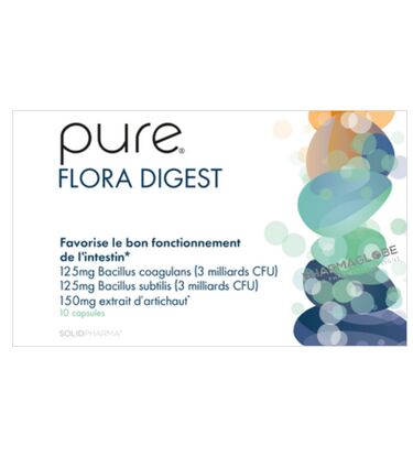 pure-flora-digest-boite-10-capsules-solidpharma-sporebiotiques-fonction-intestinale-transit-intestinal-pharmacie-pharmaglobe.lu
