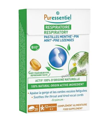 puressentiel-respiratoire-resp-ok-boite-20-pastilles-menthe-pin-gorge-pharmacie-pharmaglobe.lu