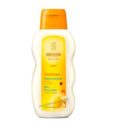 Weleda-Baby-Calendula-Bain-Douce-Nuit-Flacon-200-ml-pharmaglobe.lu