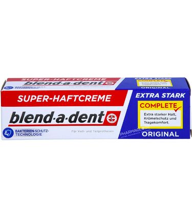 BLENDADENT-SUPERHAFTCREME-ORIGINAL-40ML-colle-fixatrice-dentier-pharmaglobe.lu