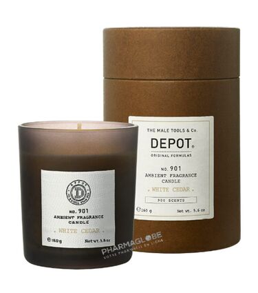 depot-901-white-cedar-bougie-parfum-ambiance-160g-pharmaglobe.lu