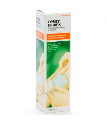 OPSITE-FLEXIFIX-15-CM-par-1-M-film-adhesif-rouleau-fixation-pansement-impermeable-eau-pharmaglobe.lu