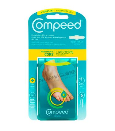 COMPEED-CORS-PANSEMENTS-HYDRATANTS-par-6-pharmaglobe.lu