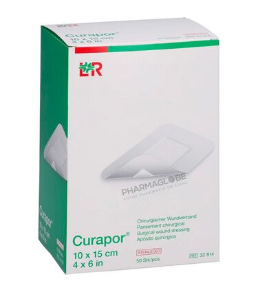 CURAPOR-STERILE-10-par-15-CM-X-50-PANSEMENTS-chirurgicaux-pharmaglobe.lu