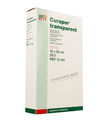CURAPOR-TRANSPARENT-STERILE-10-par-20-CM-X-25-pansements-adhesifs-pharmaglobe.lu