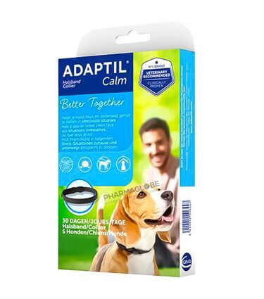 ADAPTIL-CALM-COLLIER-SMALL-37,5CM-VETERINAIRE-anti-stress-petits-chiens-pharmaglobe.lu