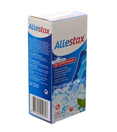 Allestax-Double-Freshness-Gel-Rafraîchissant-Tube-125-ml-jambes-lourdes-pharmaglobe.lu