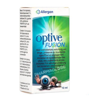 Optive-Fusion-Solution-Stérile-Flacon-10-ml-Sécheresse-Oculaire-pharmaglobe.lu
