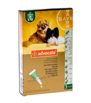Advocate-Spot-on-Petit-Chien-moins-4-kg-Pipettes-3-0,4-ml-Solution-pour-Spot-on-antiparasitaire-pharmaglobe.lu