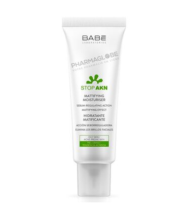 BABE-STOP-AKN-HYDRATANT-MATIFIANT-50-ML-action-seboregulateur-peau-grasse-tendance-acneique-pharmaglobe.lu