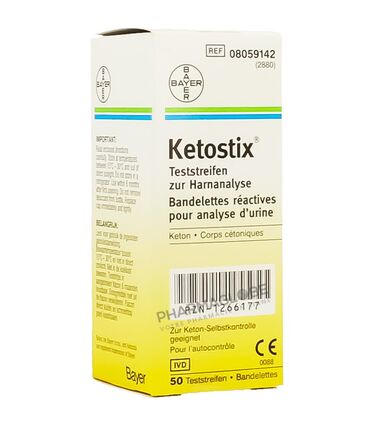 BAYERS-KETOSTIX-50-bandelettes-urinaires-corps-cetoniques-pharmaglobe.lu