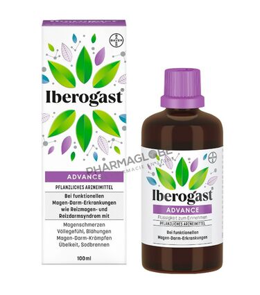 Iberogast-Advance-Liquide-Flacon-100-ml-Troubles-Gastro-Intestinaux-Intestins Irrités-pharmaglobe.lu