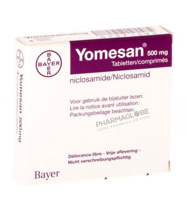Yomesan-500-mg-4-Comprimés-infestation-tenias-pharmaglobe.lu