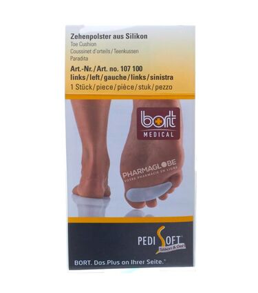 Bort-PediSoft-ZEHENPOLSTER-LINKS-X-1-coussinets-orteils-gauche-pharmaglobe.lu