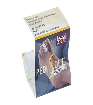 Bort-PediSoft-Zehenseparator-2-Séparateurs-Orteils-Taille-S-Protection-Pour-le-Pied-Douce-en-Silicone-avec-Gel-pharmaglobe.lu