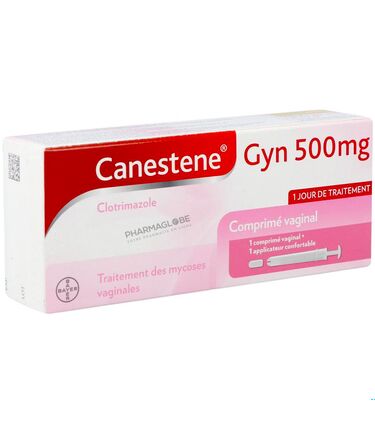 Canestene-Gyn-500-mg-Clotrimazole-1-Comprimé-Vaginal-+-1-Applicateur-mycoses-vaginales-pharmaglobe.lu