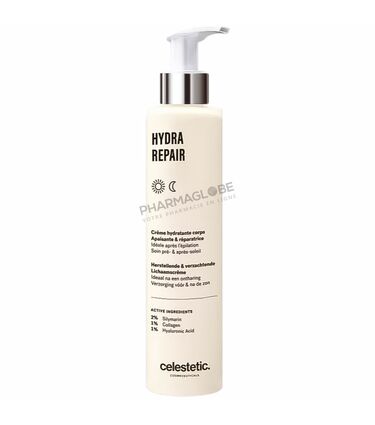 Celestetic-Hydra-Repair-Crème-Hydratante-Réparatrice-&-Apaisante-Corps-200ml-pharmaglobe.lu