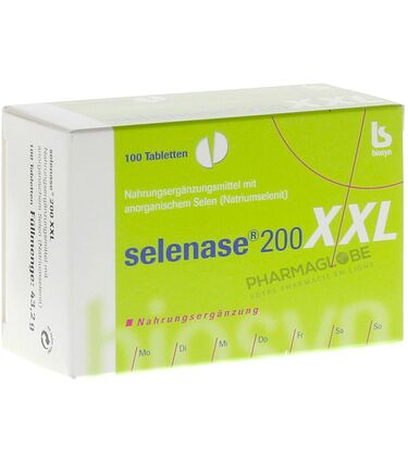 Selenase-200-XXL-200μg-de-Sélénium-100-Comprimés-Biosyn-Système-Immunitaire-pharmaglobe.lu
