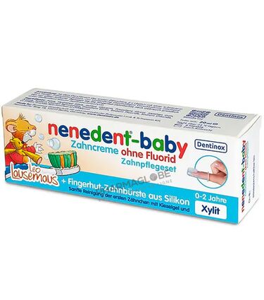 NENEDENT-BABY-LERN-ZAHNCREME-OHNE-FLUOR-pharmaglobe.lu