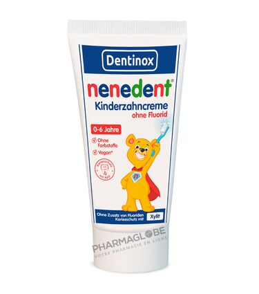 NENEDENT-KINDERZAHNCREME-OHNE-FLUOR-50ML-dentifrice-enfant-jusqu-a-6-ans-sans-fluor-pharmaglobe.lu