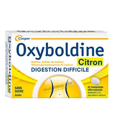 Oxyboldine-24-Comprimés-Effervescent-Adultes-Digestion-Difficile-pharmaglobe.lu
