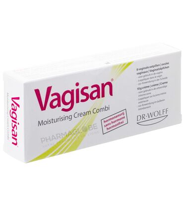 Vagisan-Moisturising-Cream-Combi-Crème-10-g-+-8-Ovules-Sécheresse-Vaginale-pharmaglobe.lu