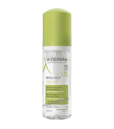 aderma-biology-mousse-nettoyante-dermatologique-hydra-protectrice-150ml-pharmaglobe.lu