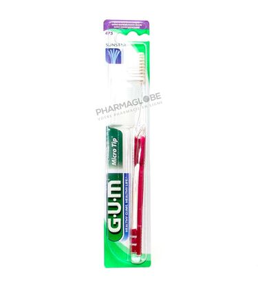 GUM-MICRO-TIP-SENSITIVE-BROSSE-A-DENTS-15/100-N°475-pharmaglobe.lu