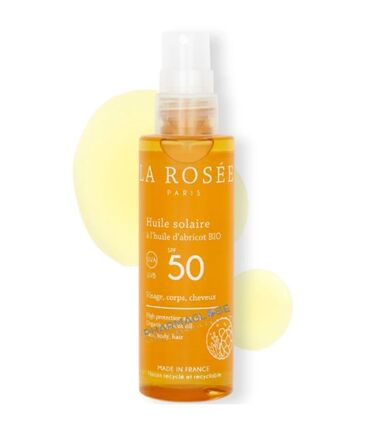 la-rosee-huile-solaire-spf50-flacon-pompe-150ml-pharmaglobe.lu