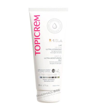 Topicrem-Mela-Lait-Unifiant-Ultra-Hydratant-Tube-200-ml-Taches-Pigmentaires-pharmaglobe.lu