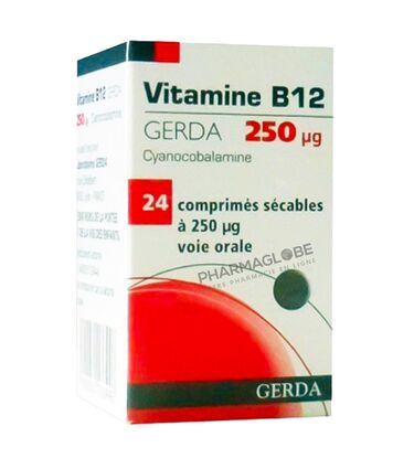 Vitamine-B12-Gerda-250-µg-24-Comprimés-Sécables-pharmaglobe.lu