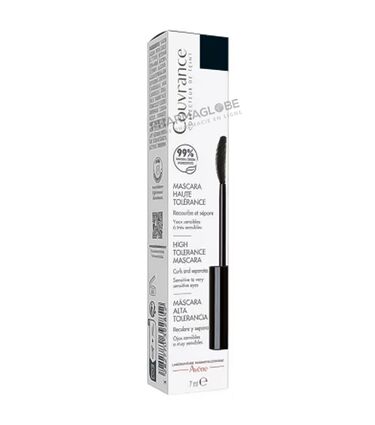 AVENE-COUVRANCE-MASCARA-NOIR-HAUTE-TOLERANCE-7ML-yeux-sensibles-pharmaglobe.lu