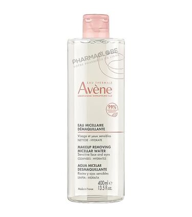 AVENE-LES-ESSENTIELS-EAU-MICELLAIRE-400ML-nettoyer-hydrater-visage-et-yeux-sensibles-pharmaglobe.lu