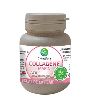 collagene-marin-clemaflore-acide-hyaluronique-60-gelules-adp-peau-pharmaglobe.lu