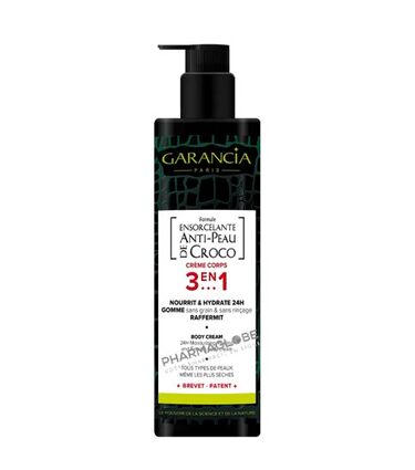 garancia-formule-ensorcelante-anti-peau-croco-flacon-pompe-400ml-creme-corps-3-en-1-pharmaglobe