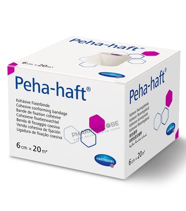 PEHA-HAFT-LATEXFREE-6-CM-20-M-Hartmann-bande-fixation-cohesive-pharmaglobe.lu