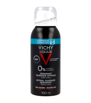 VICHY-Deodorant-Peau-Sensible-Aerosol-100ML-tolerance-optimale-pour-homme-sans-alcool-pharmaglobe.lu