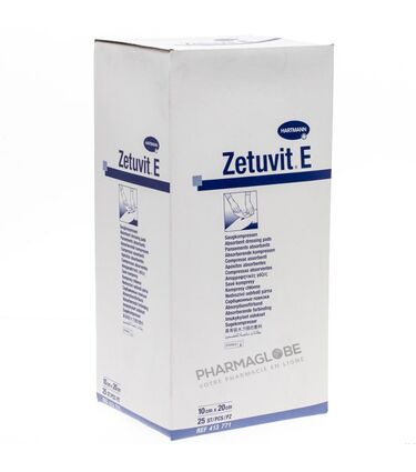 ZETUVIT-E-10-par-20-CM-25-COMPRESSES-Hartmann-pharmaglobe.lu